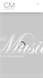 Mobile Screenshot of chrismcguiremusic.com